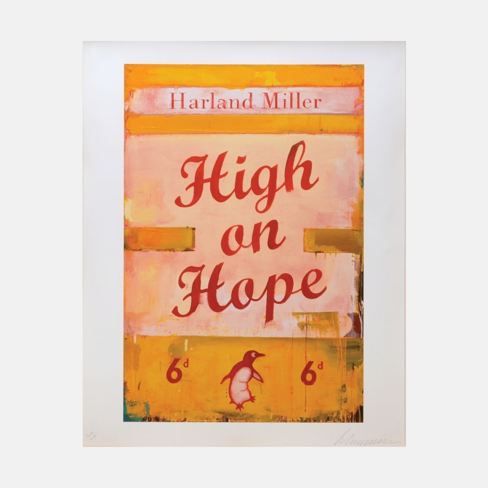 High on Hope by Harland Miller