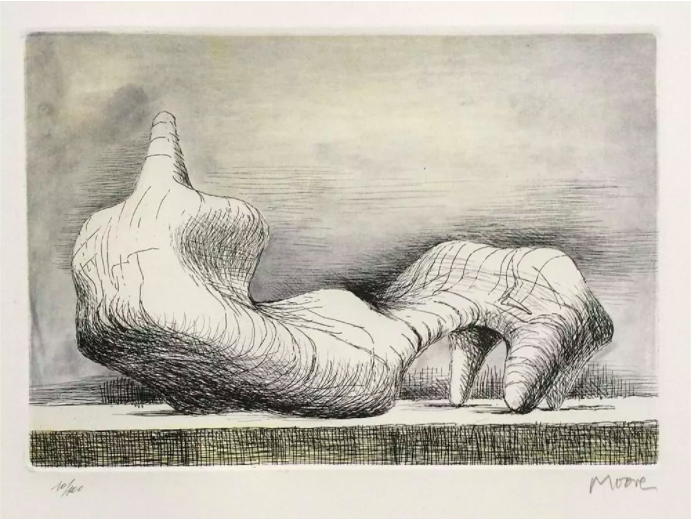 Reclining Figure, Point by Henry Moore