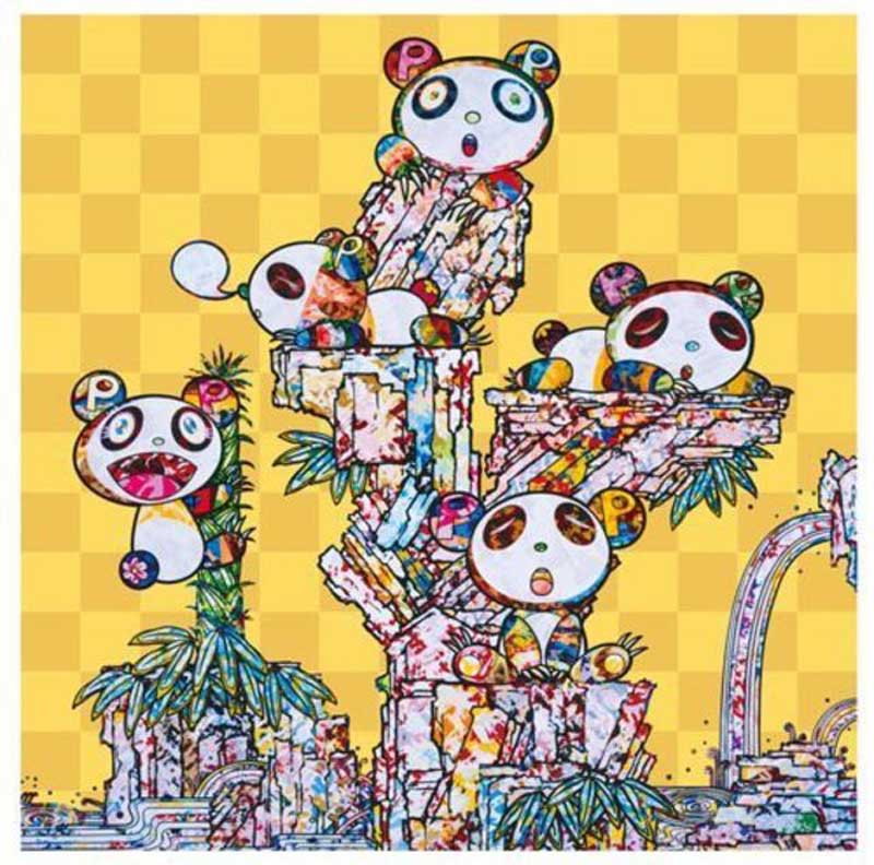 Panda Cubs Panda Cubs by Takashi Murakami