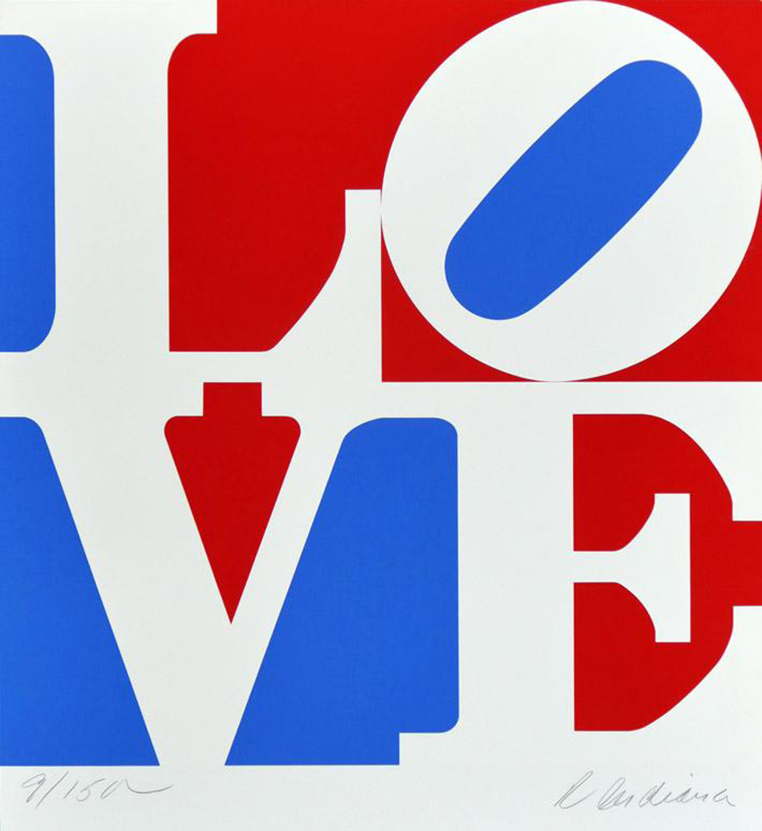 Buy American Love By Robert Indiana Printed Editions