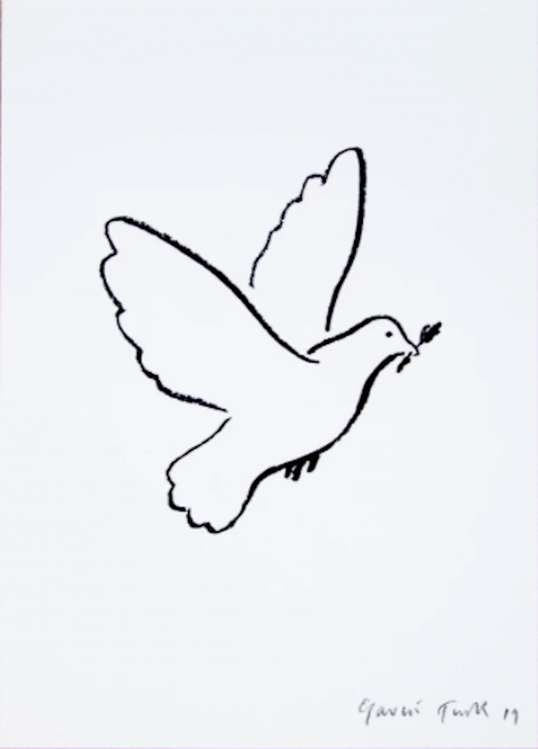 Peace Dove by Gavin Turk