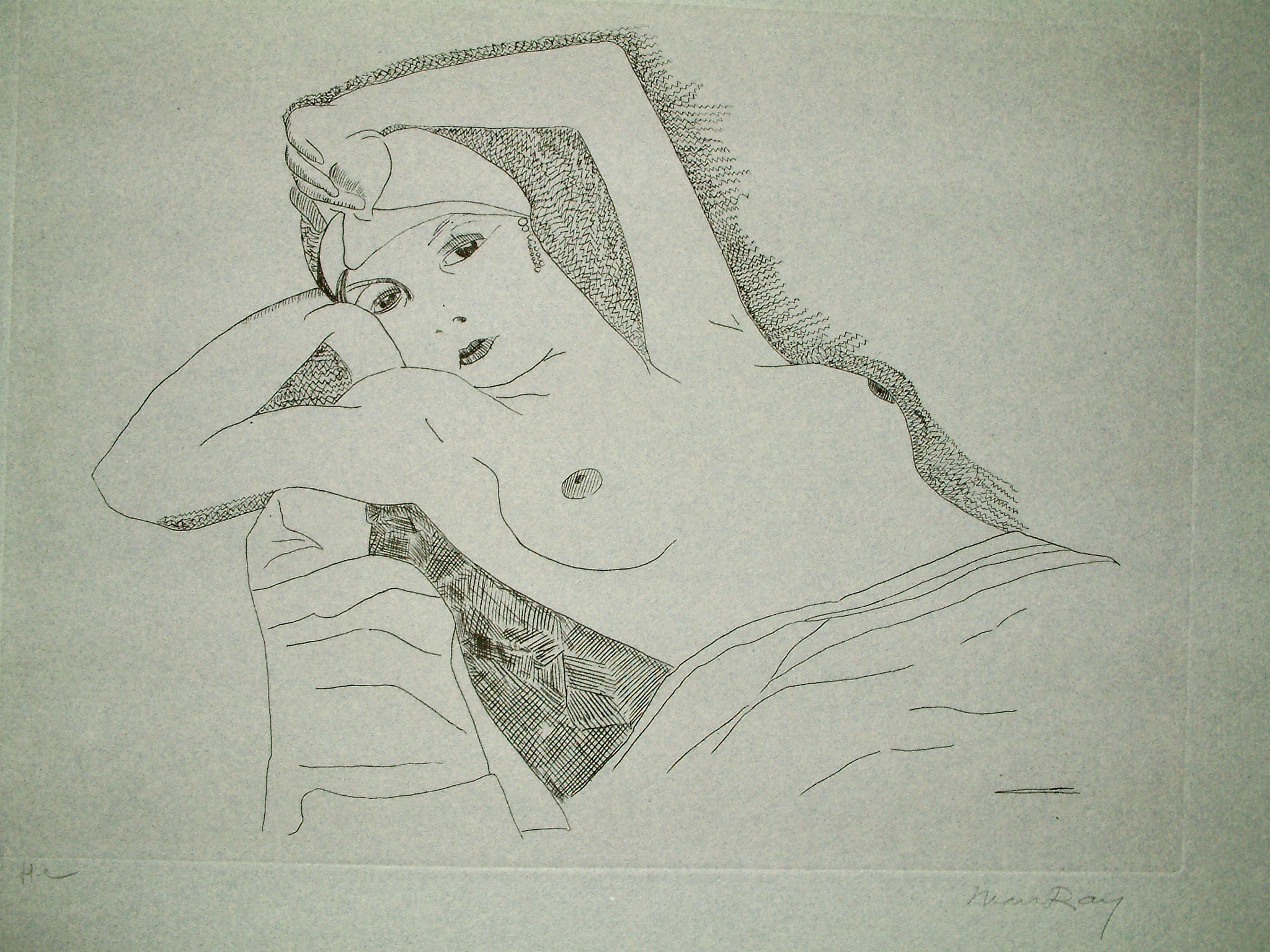 Kiki de Montparnasse by Man Ray