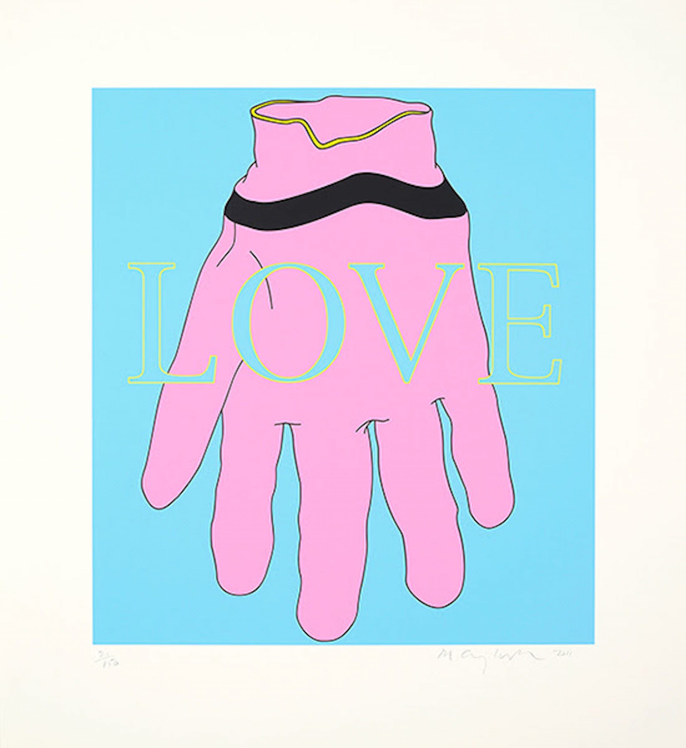 Love/Glove by Michael Craig-Martin