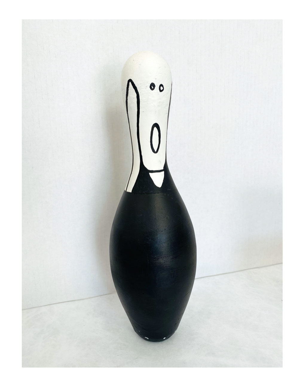 The Scream Bowling Pin by OakOak