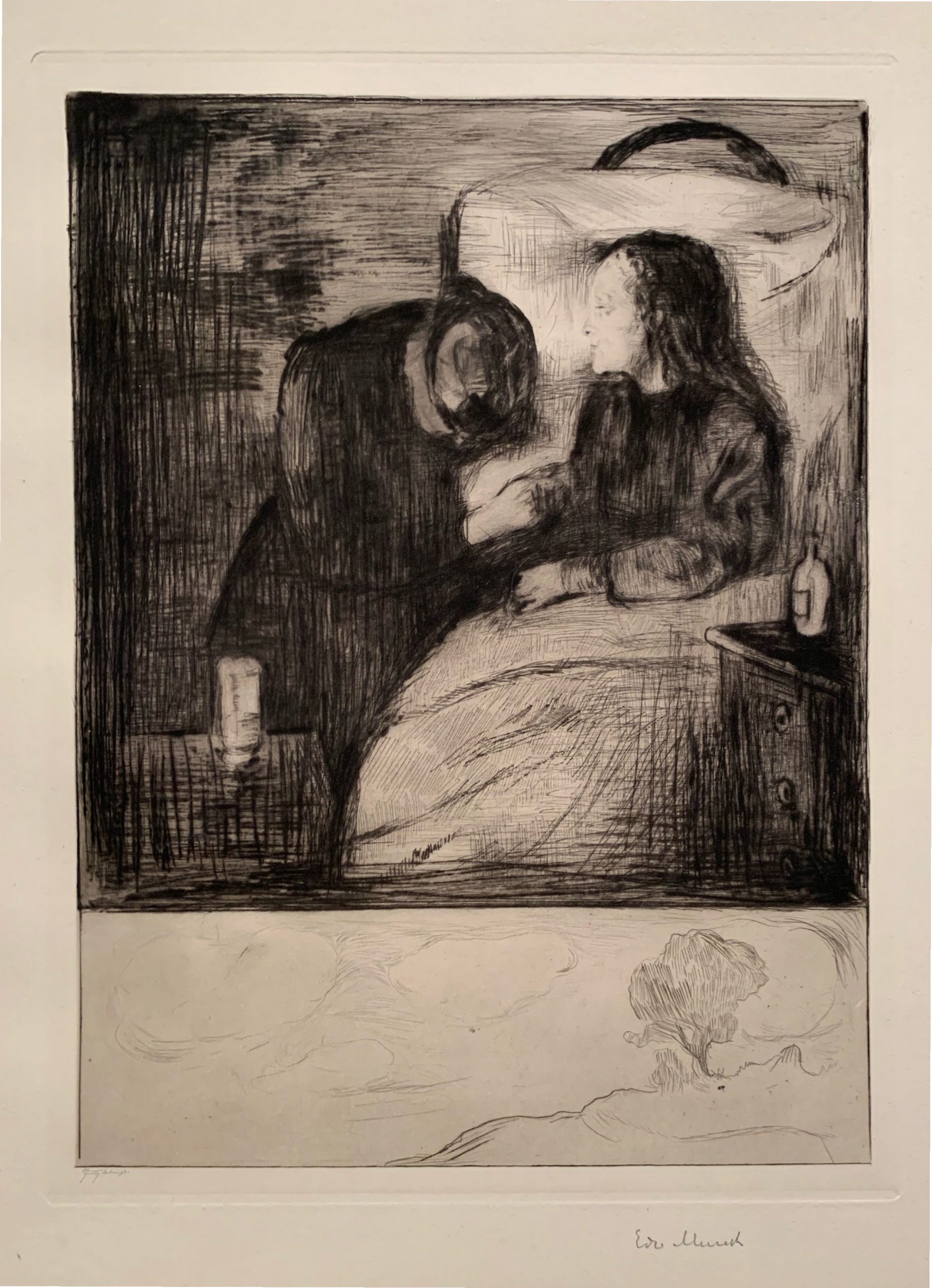 Das Kranke Kind (The Sick Child) by Edvard Munch