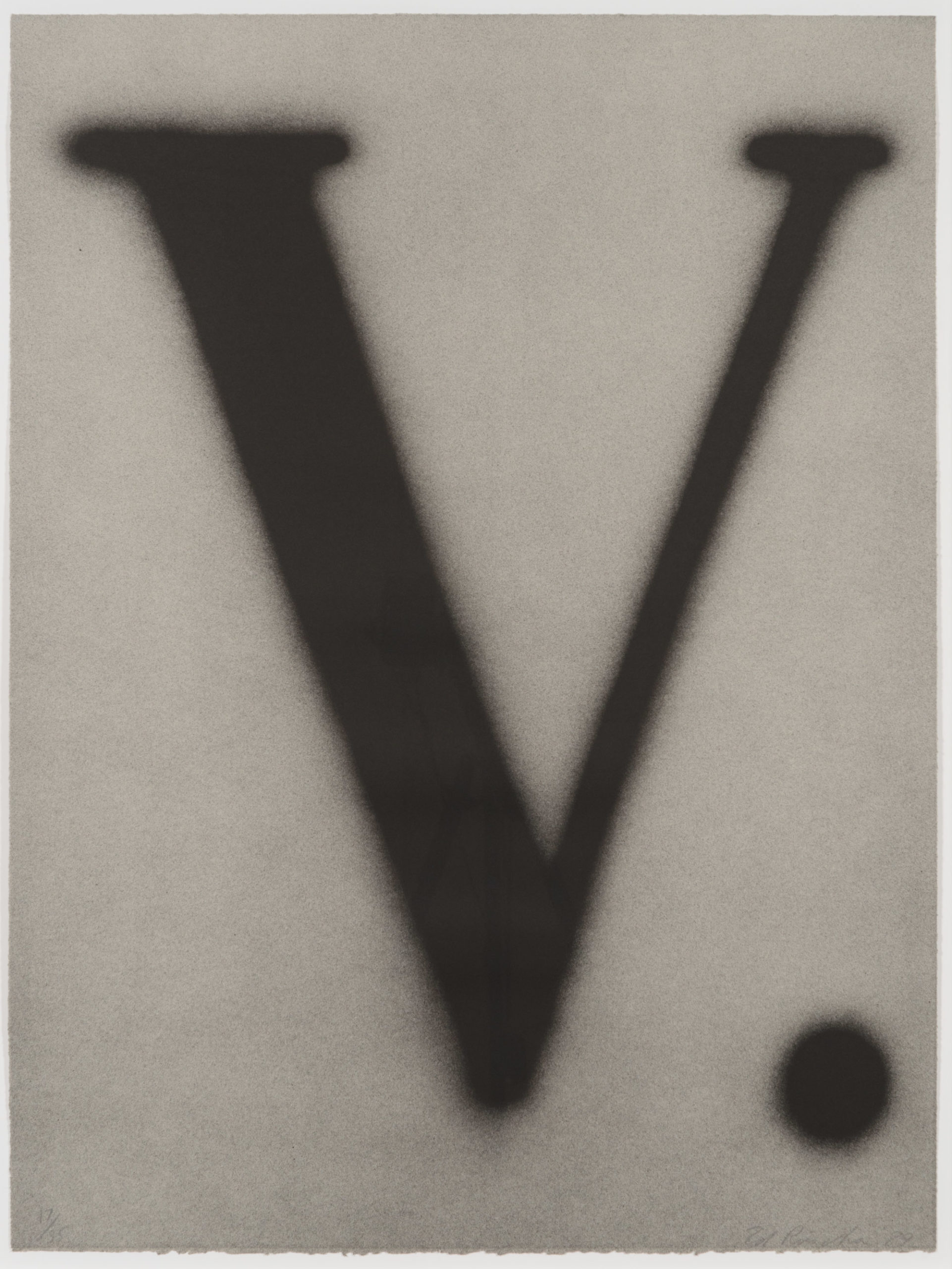 V. by Ed Ruscha