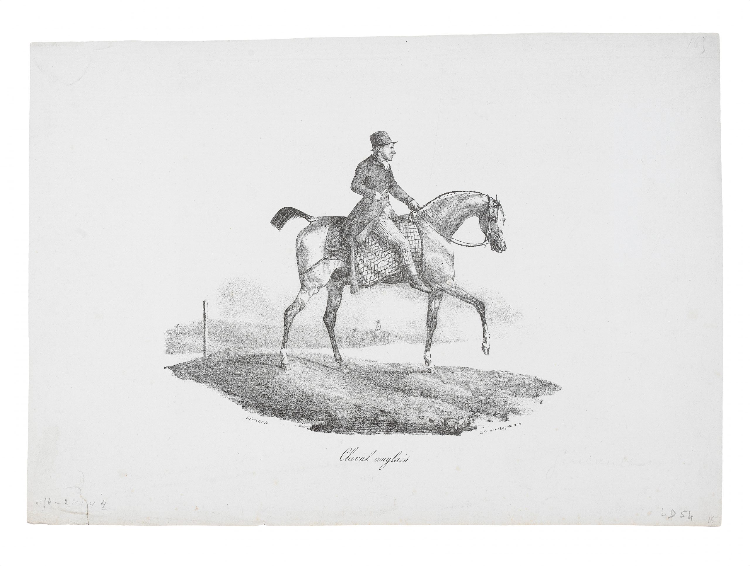 Cheval anglais (An English Horse) by Théodore Géricault