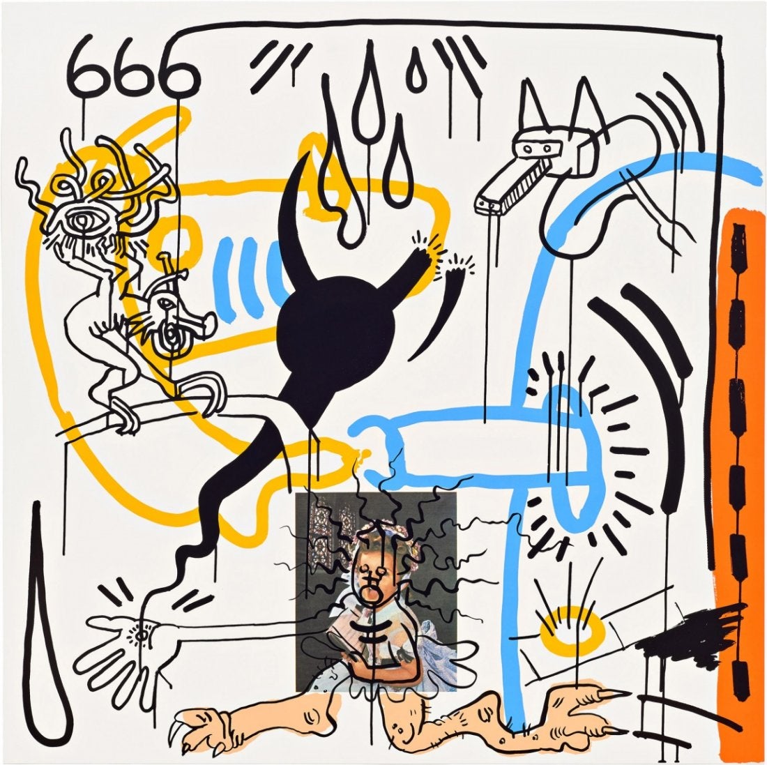 Apocalypse 10 by Keith Haring