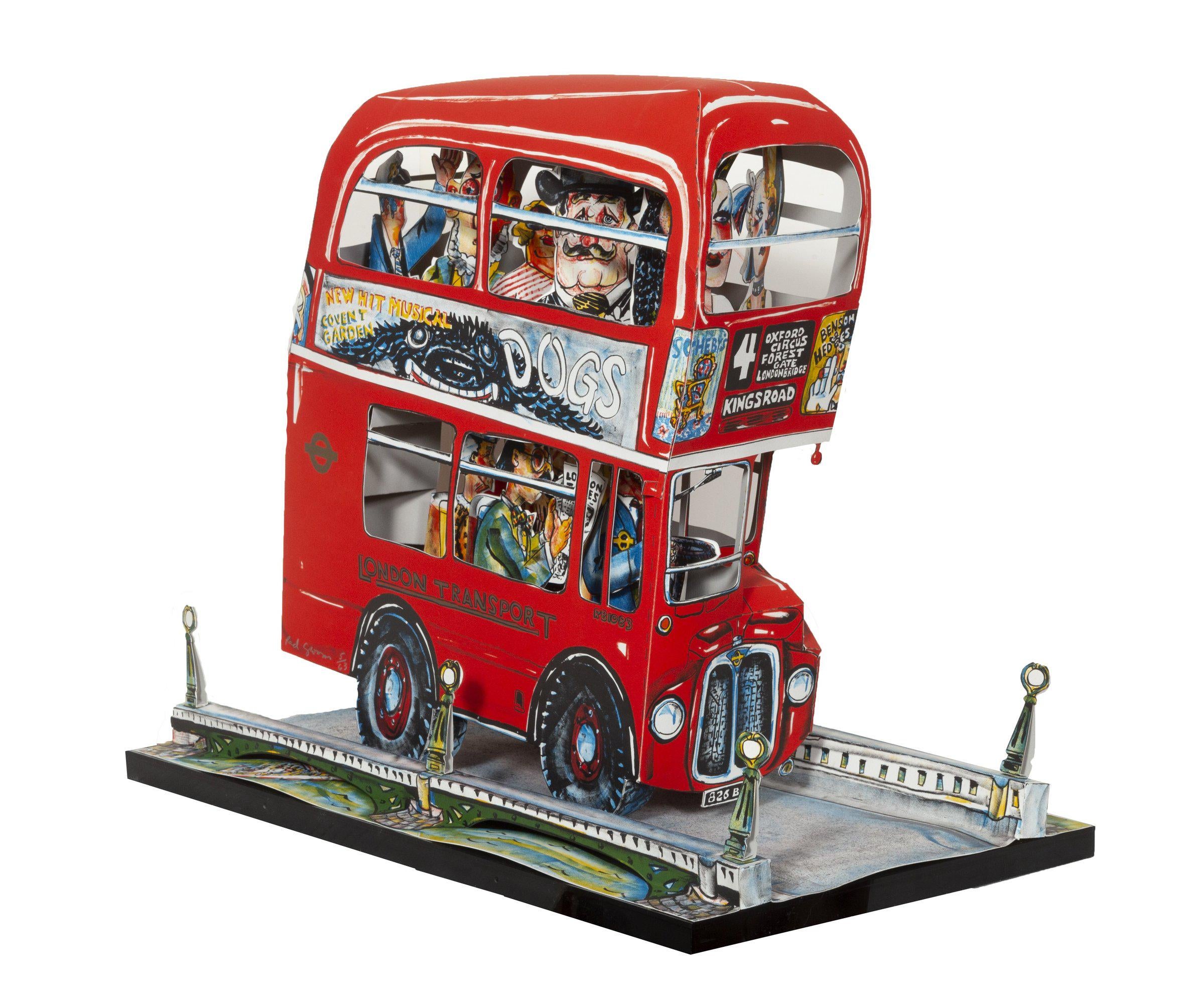 London Bus by Red Grooms