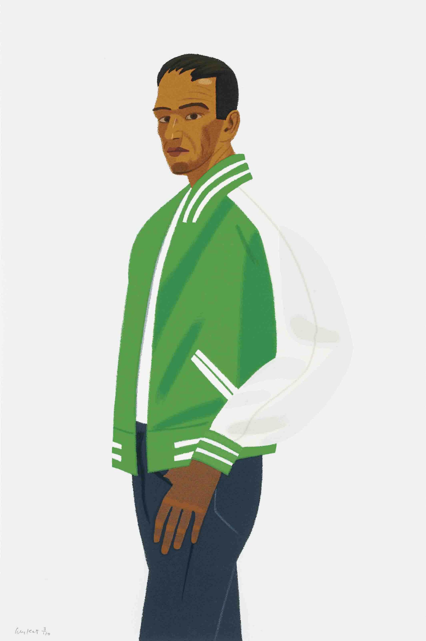 Green Jacket by Alex Katz