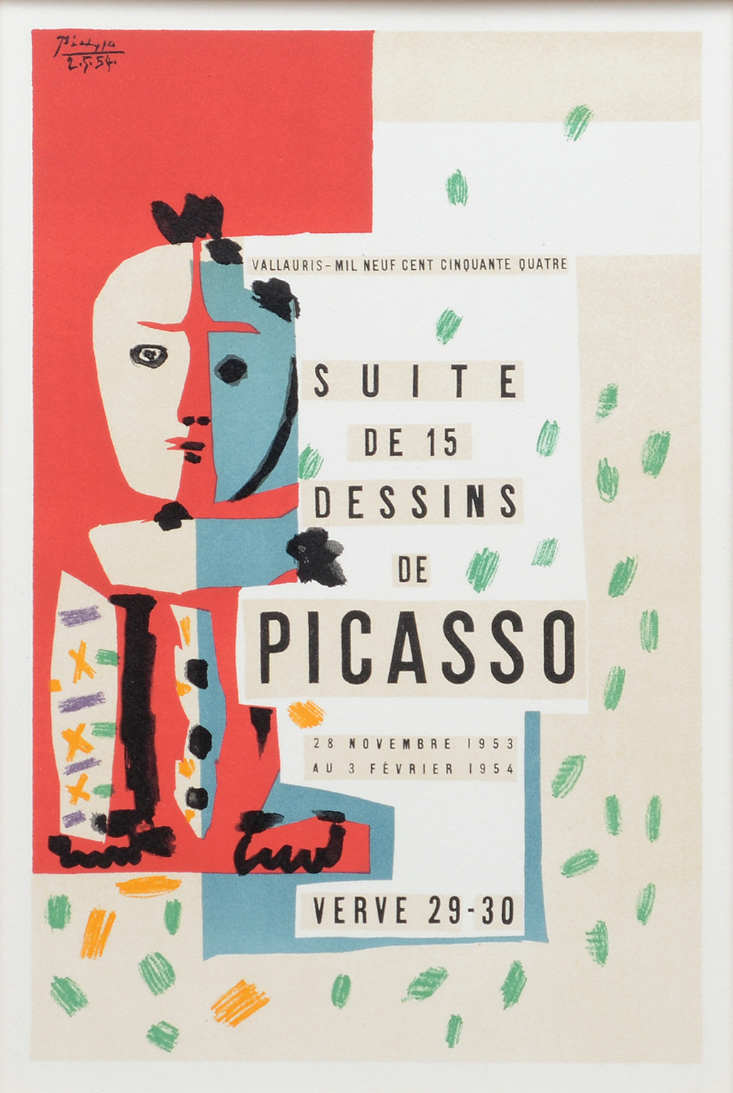 Title page from Suite de 15 dessins de Picasso. by Pablo Picasso