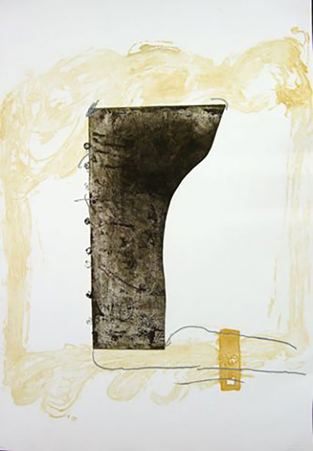 Boutonné by Antoni Tapies