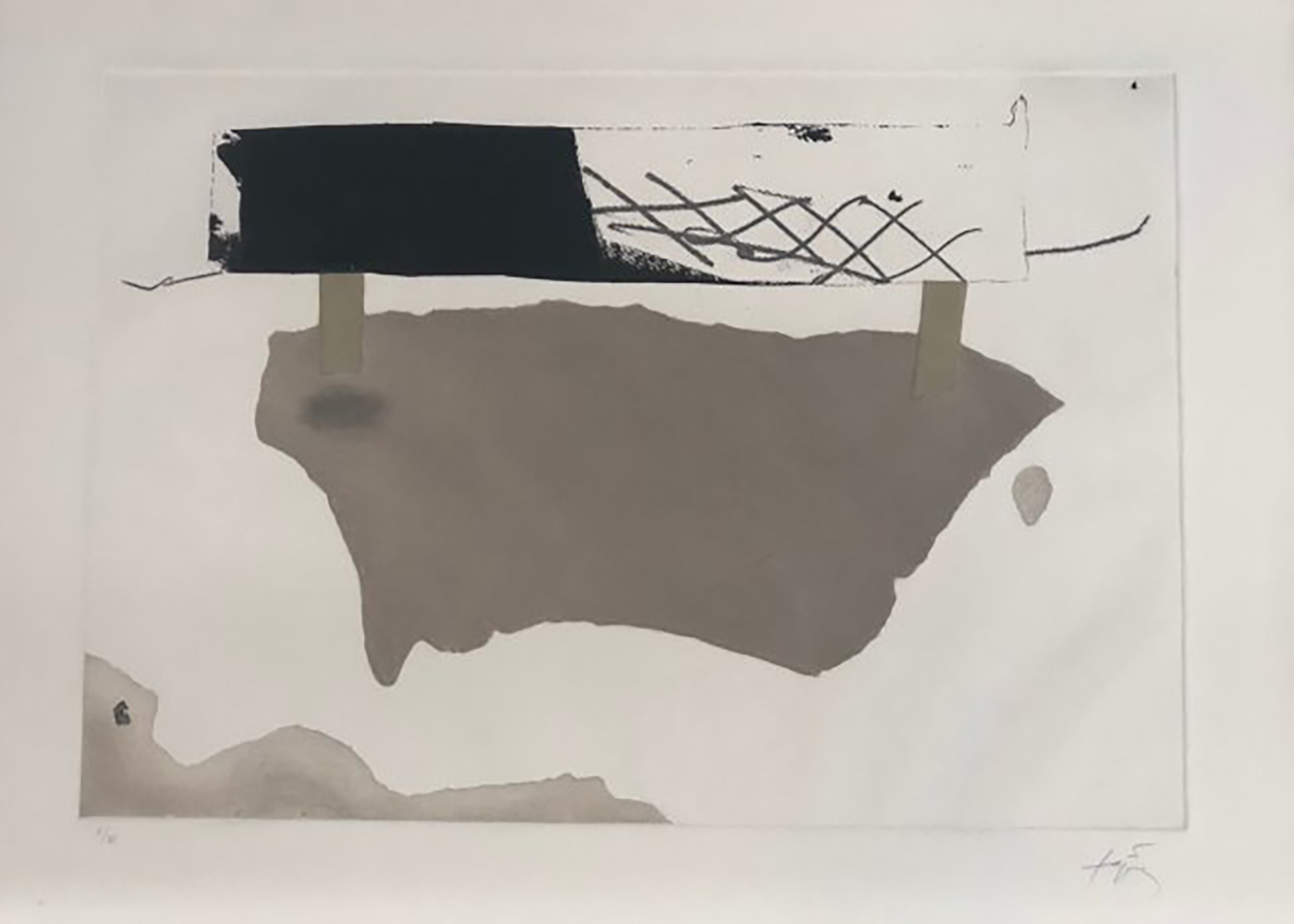 Cartró by Antoni Tapies