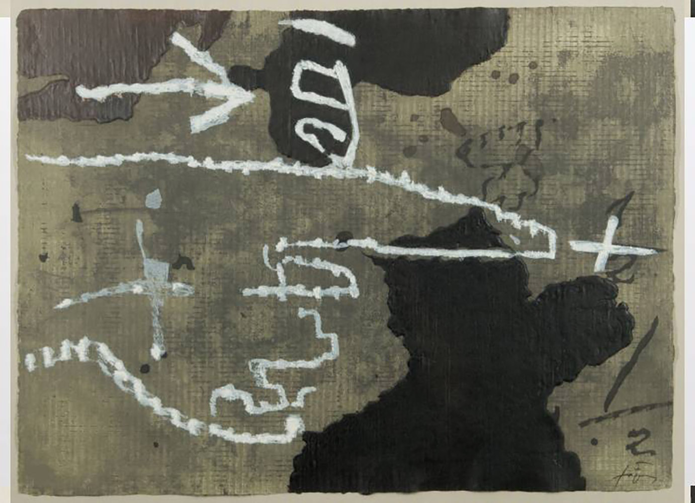 El Dit by Antoni Tapies