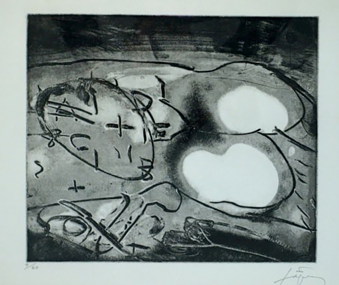 Minor VI by Antoni Tapies