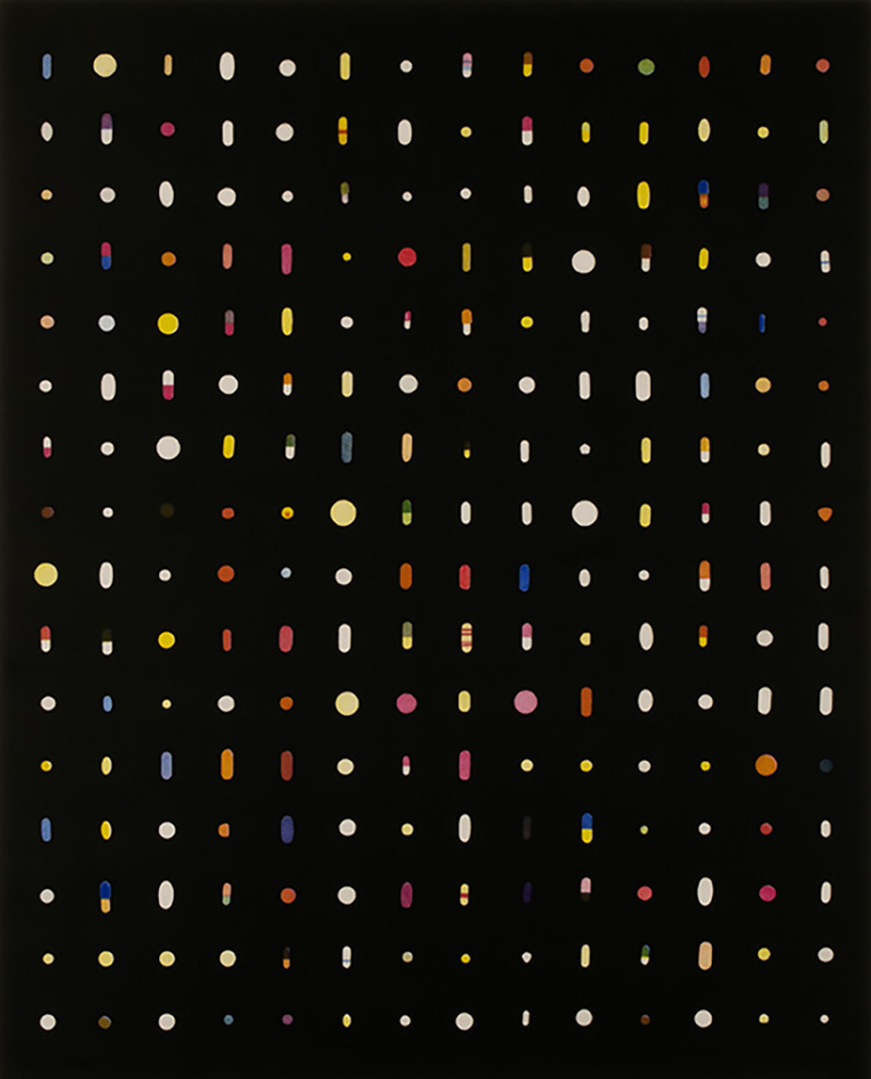 16 x 14 to a higher power by Fred Tomaselli