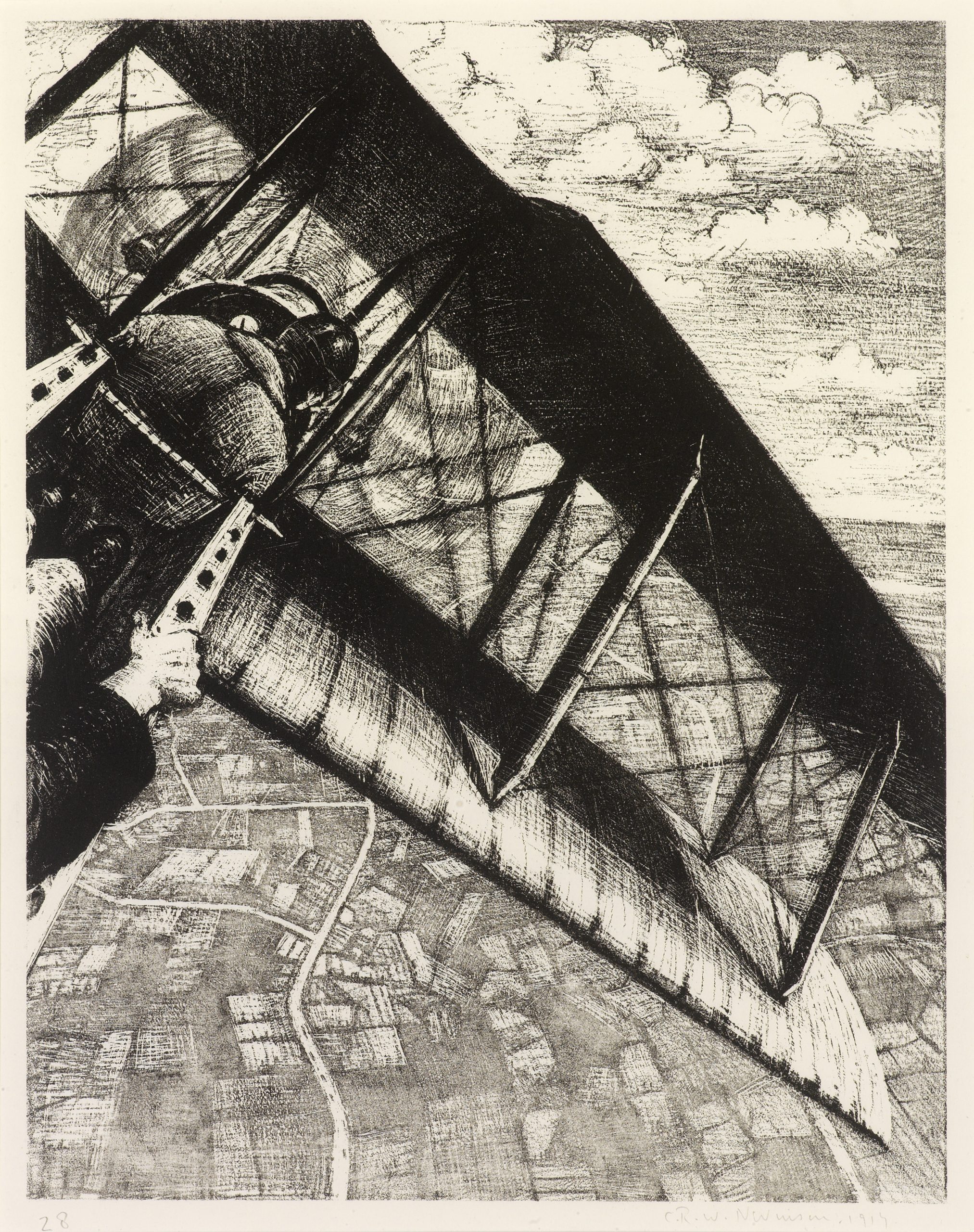 Banking at 4000 Feet by C. R. W. Nevinson