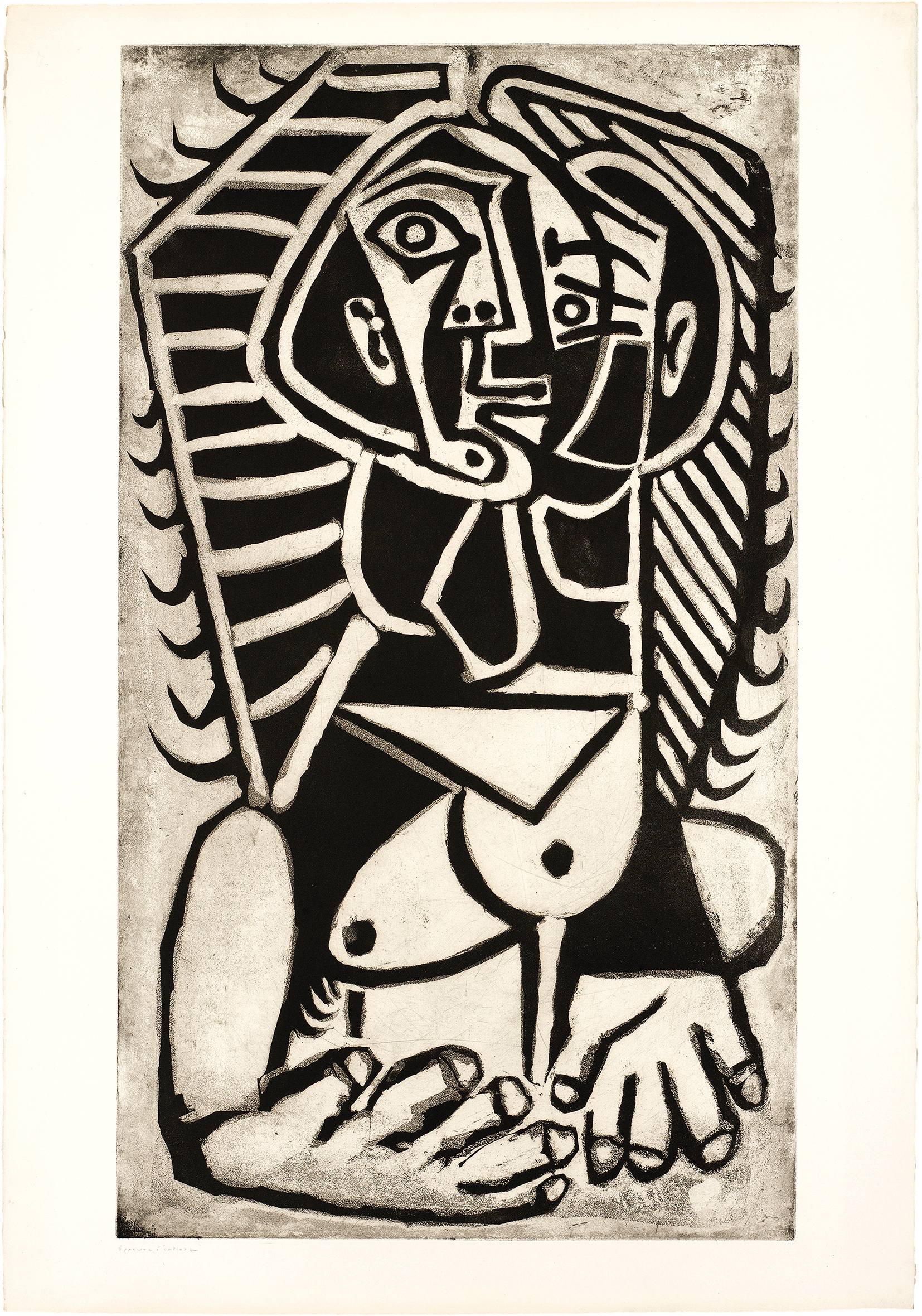 L’Égyptienne by Pablo Picasso