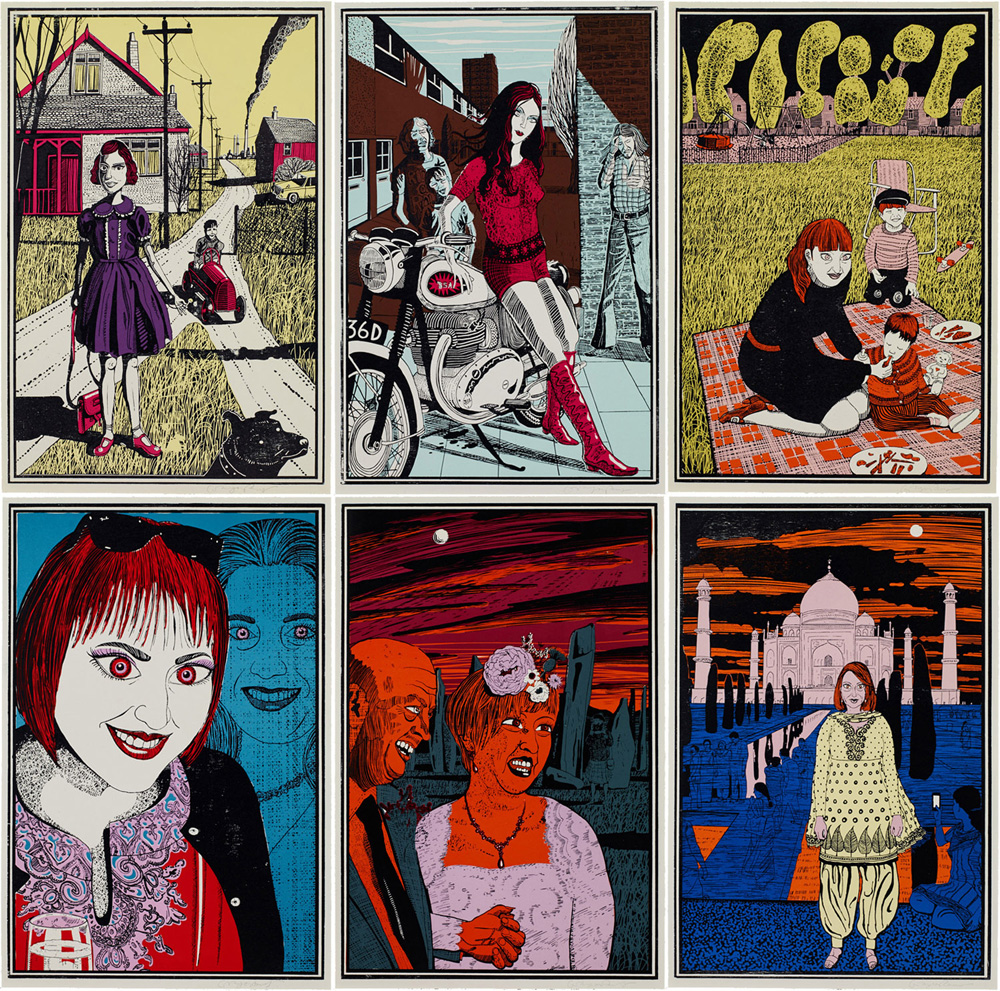 Six Snapshots of Julie by Grayson Perry RA