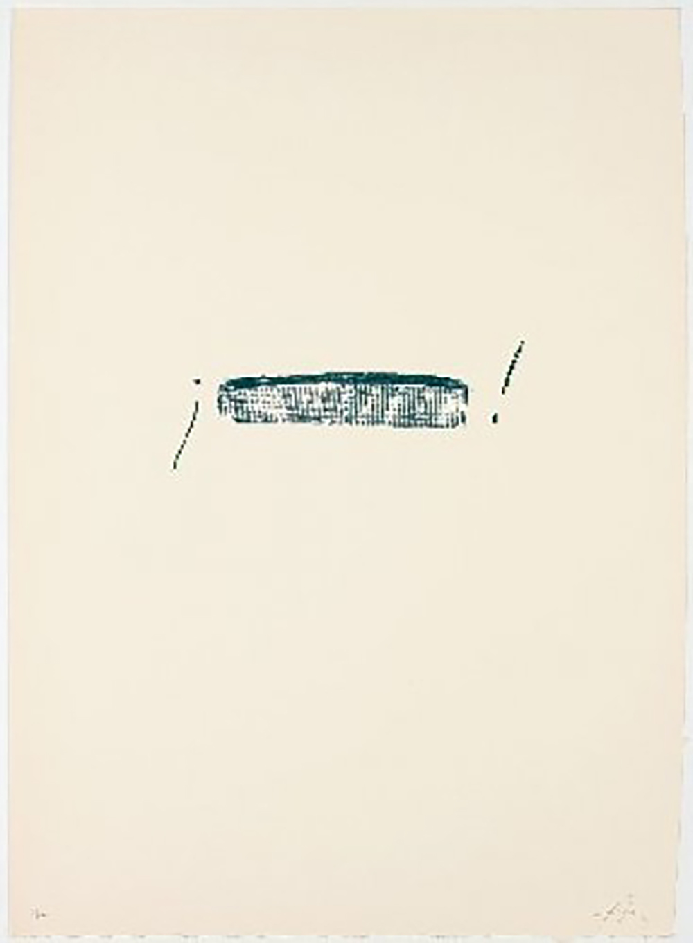 Llambrec-4 by Antoni Tapies