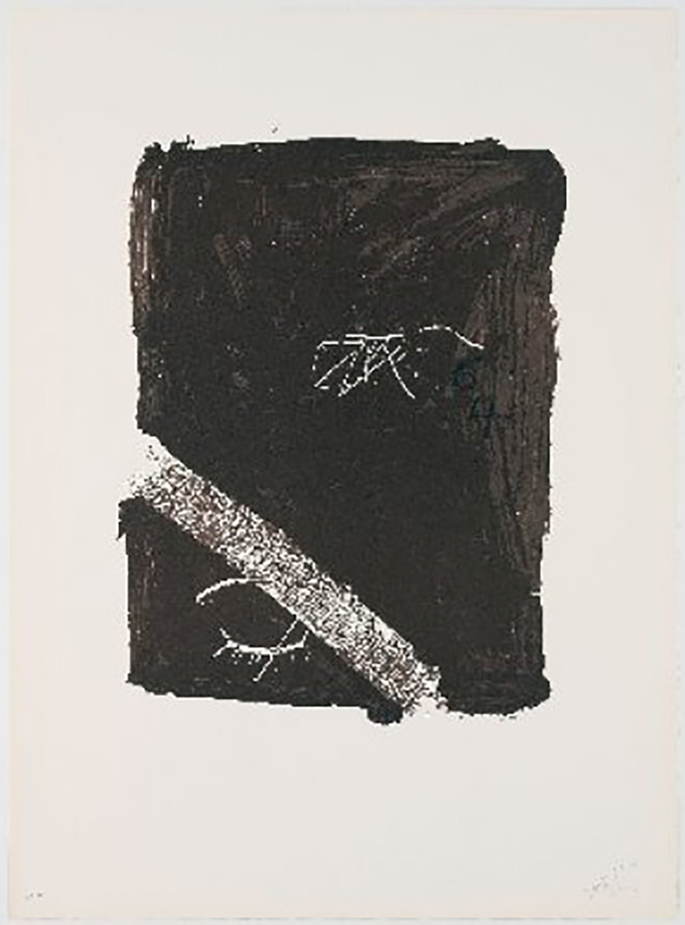 Llambrec-5 by Antoni Tapies