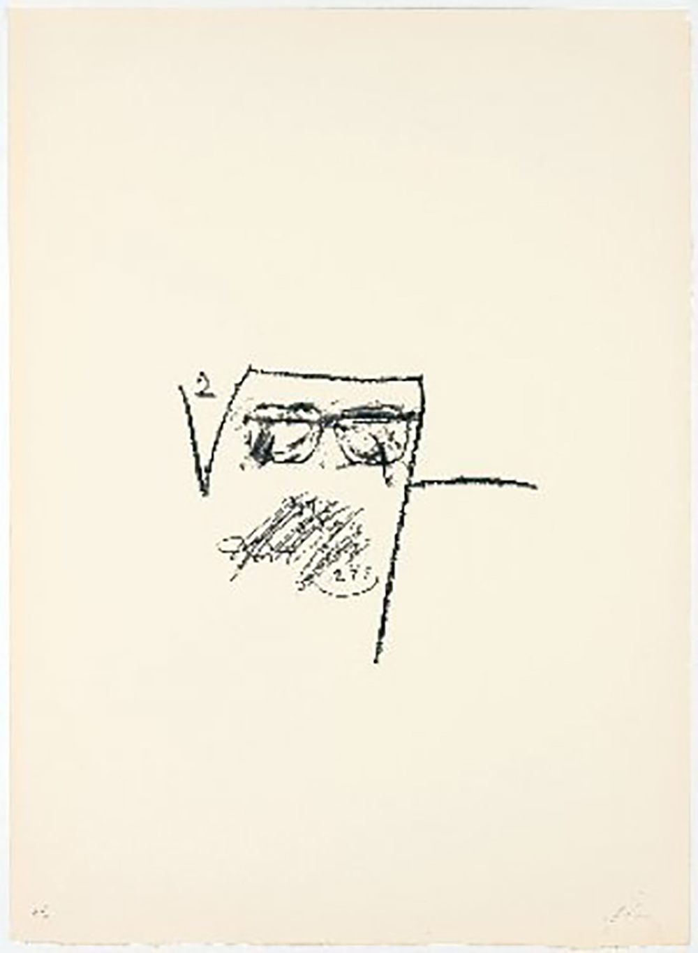 Llambrec-6 by Antoni Tapies