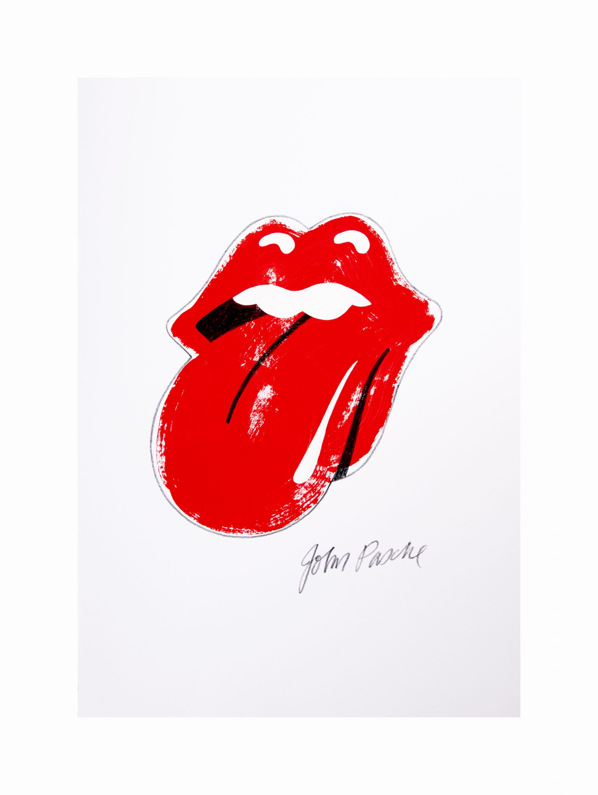 The Rolling Stones ‘Lips’ by John Pasche