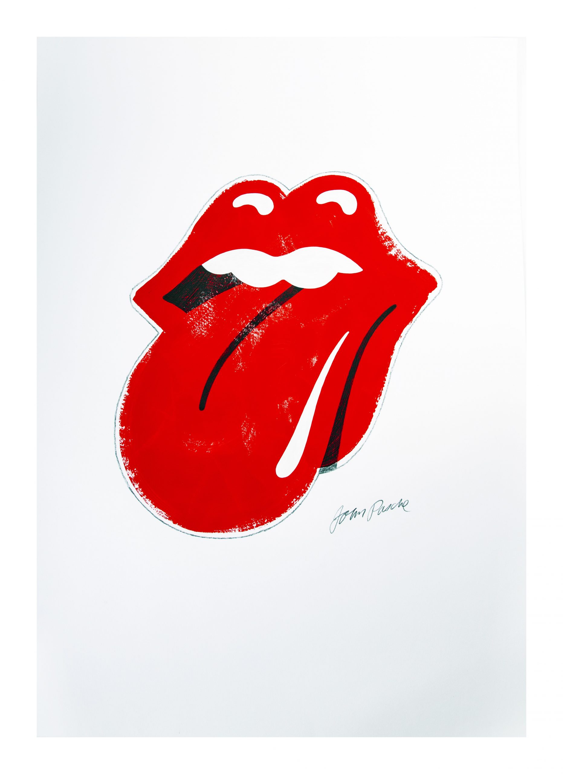 The Rolling Stones ‘Lips’ by John Pasche