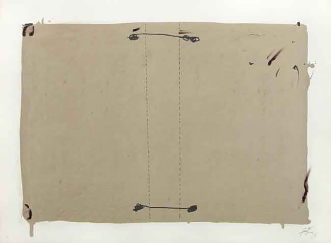 3. Nocturno Matinal 2 by Antoni Tapies