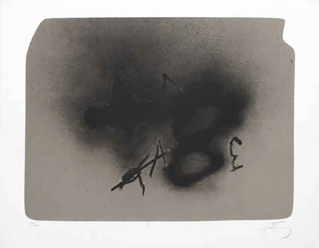 Erinnerungen by Antoni Tapies