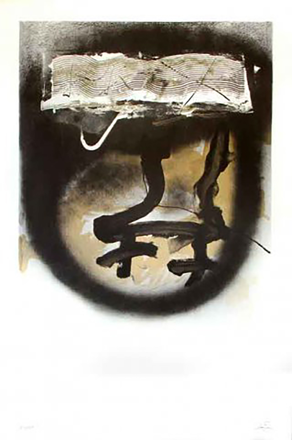 A. L. Exposition Tàpies 1 by Antoni Tapies