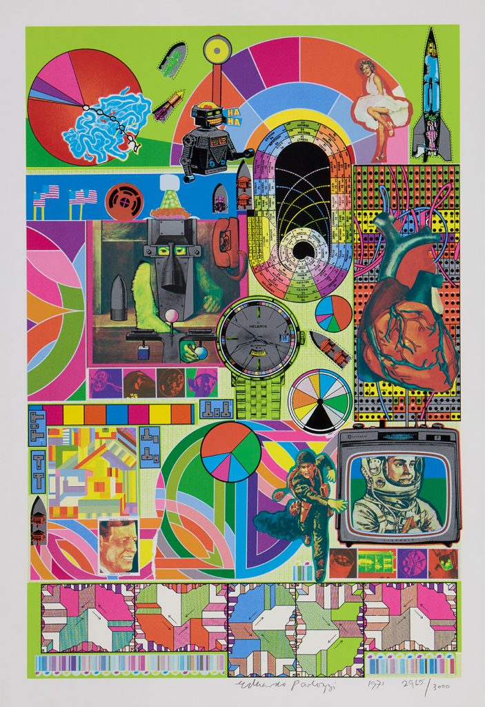 BASH (Lime Green), 1971, Eduardo Paolozzi