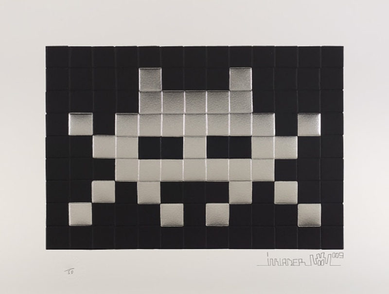 Invasion (Silver) by Invader