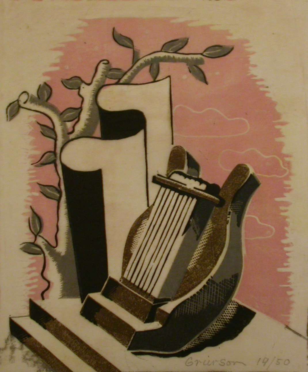 Lyre by Ronald Grierson