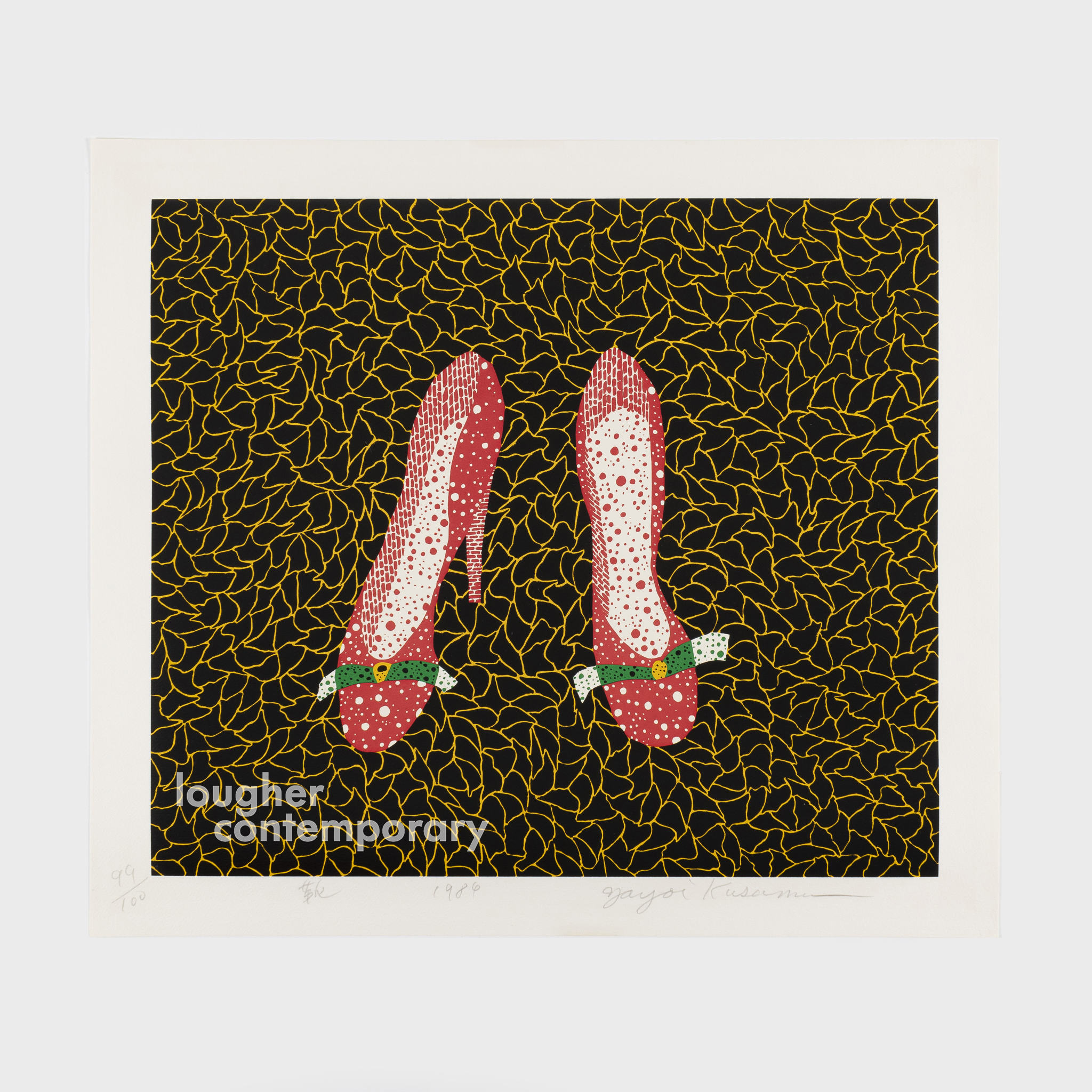 Shoes by Yayoi Kusama