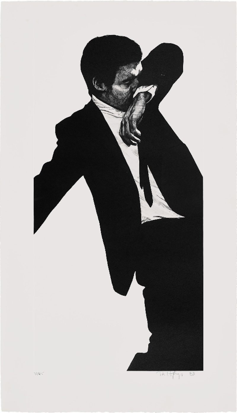 Mark by Robert Longo