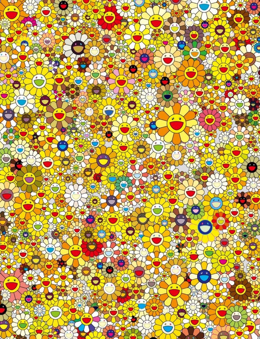 An Homage to IKB 1957 E (Yellow) by Takashi Murakami