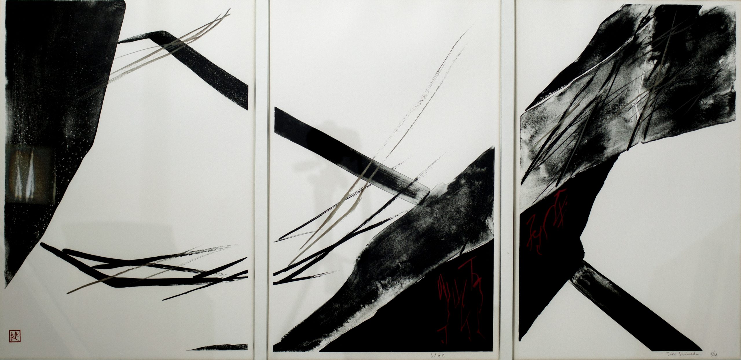 Saga (Triptych) by Toko Shinoda