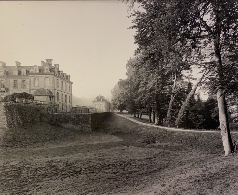 Kerguebennec, Read of Chateau at Side by Geoffrey James