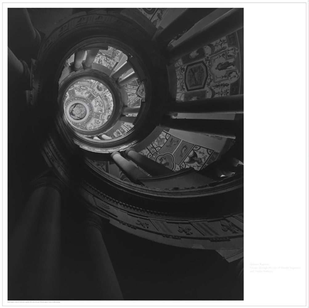 Staircase at Villa Farnese by Hiroshi Sugimoto