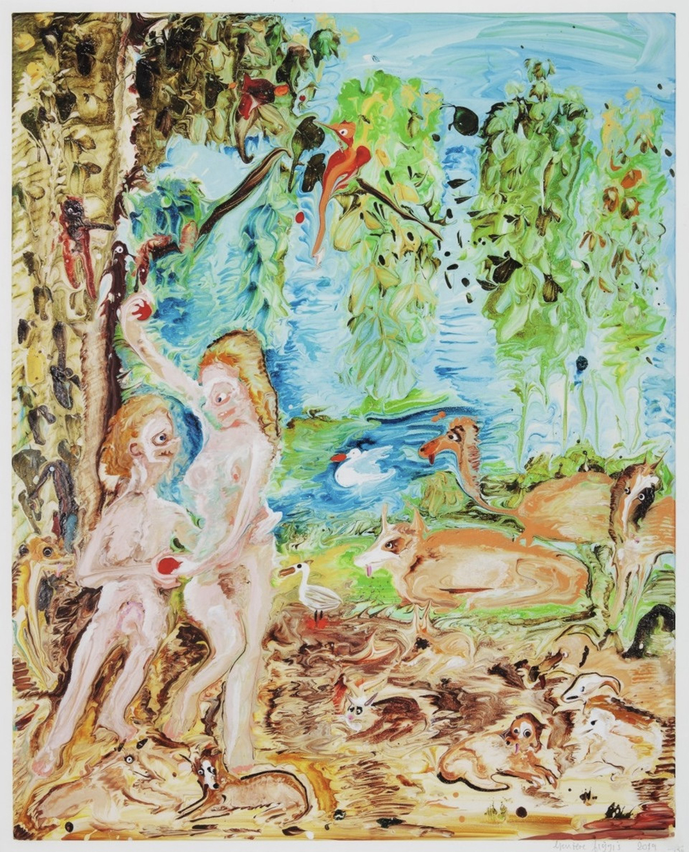 Adam and Eve by Genieve Figgis