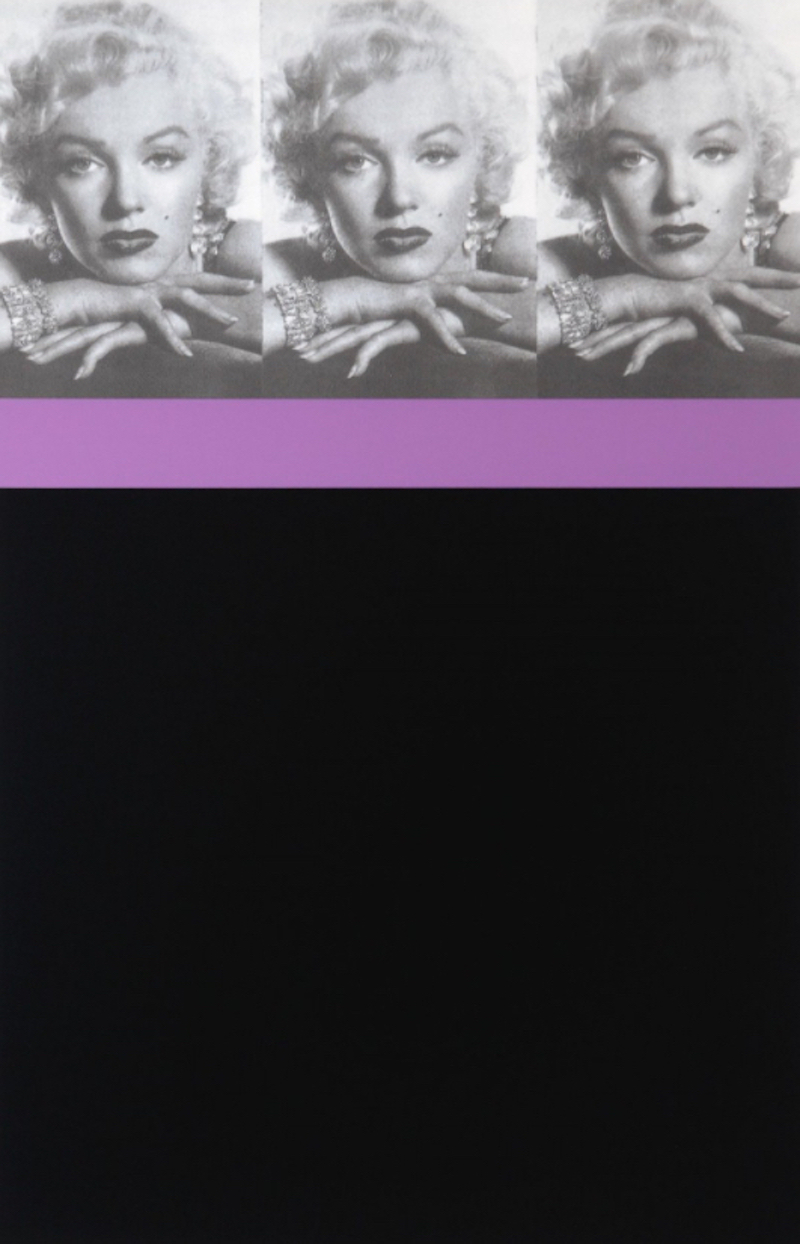 Marilyn Monroe, Black by Peter Blake