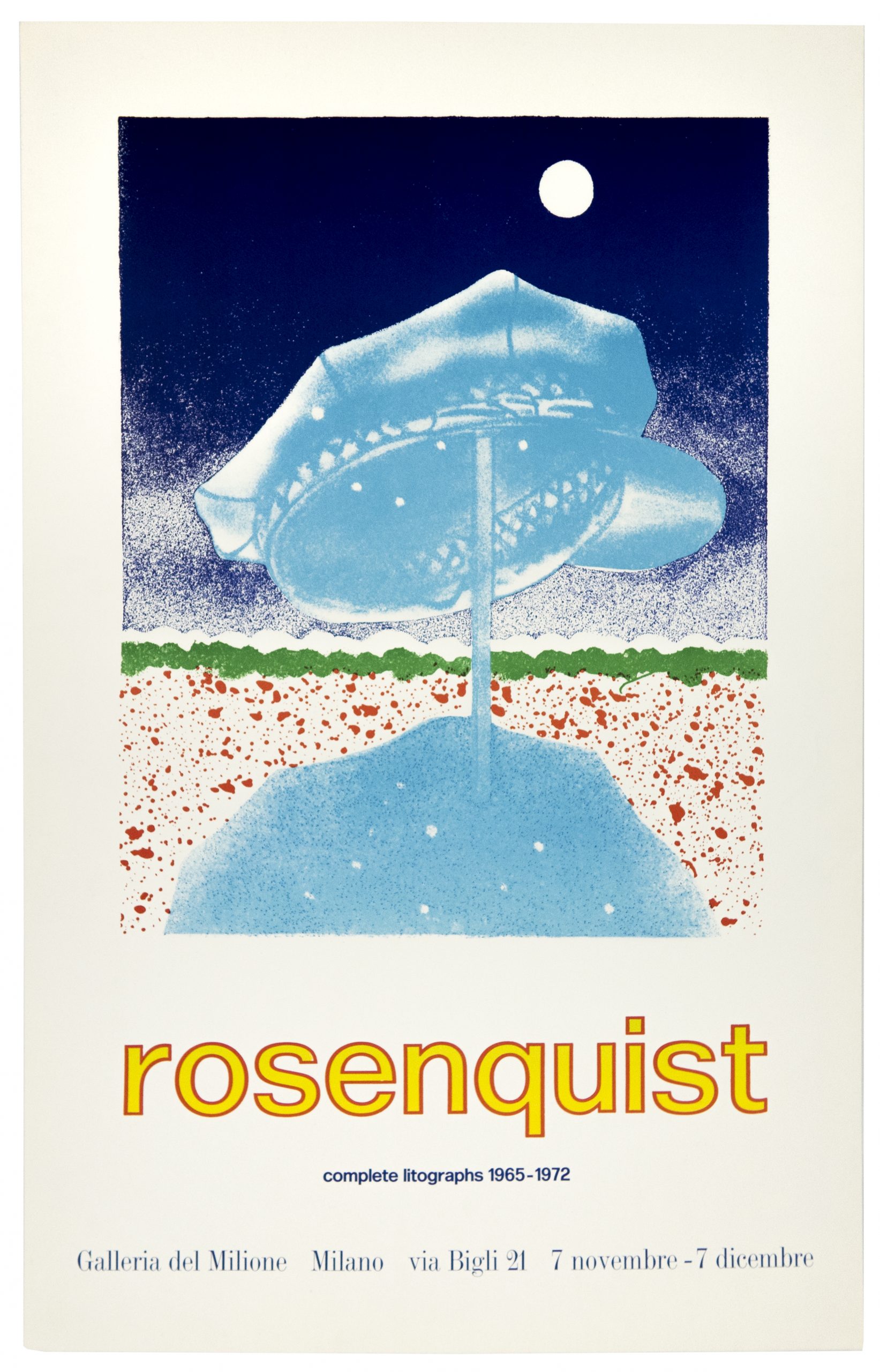 Galleria del Milione 1972 (Delivery Hat 1970) by James Rosenquist