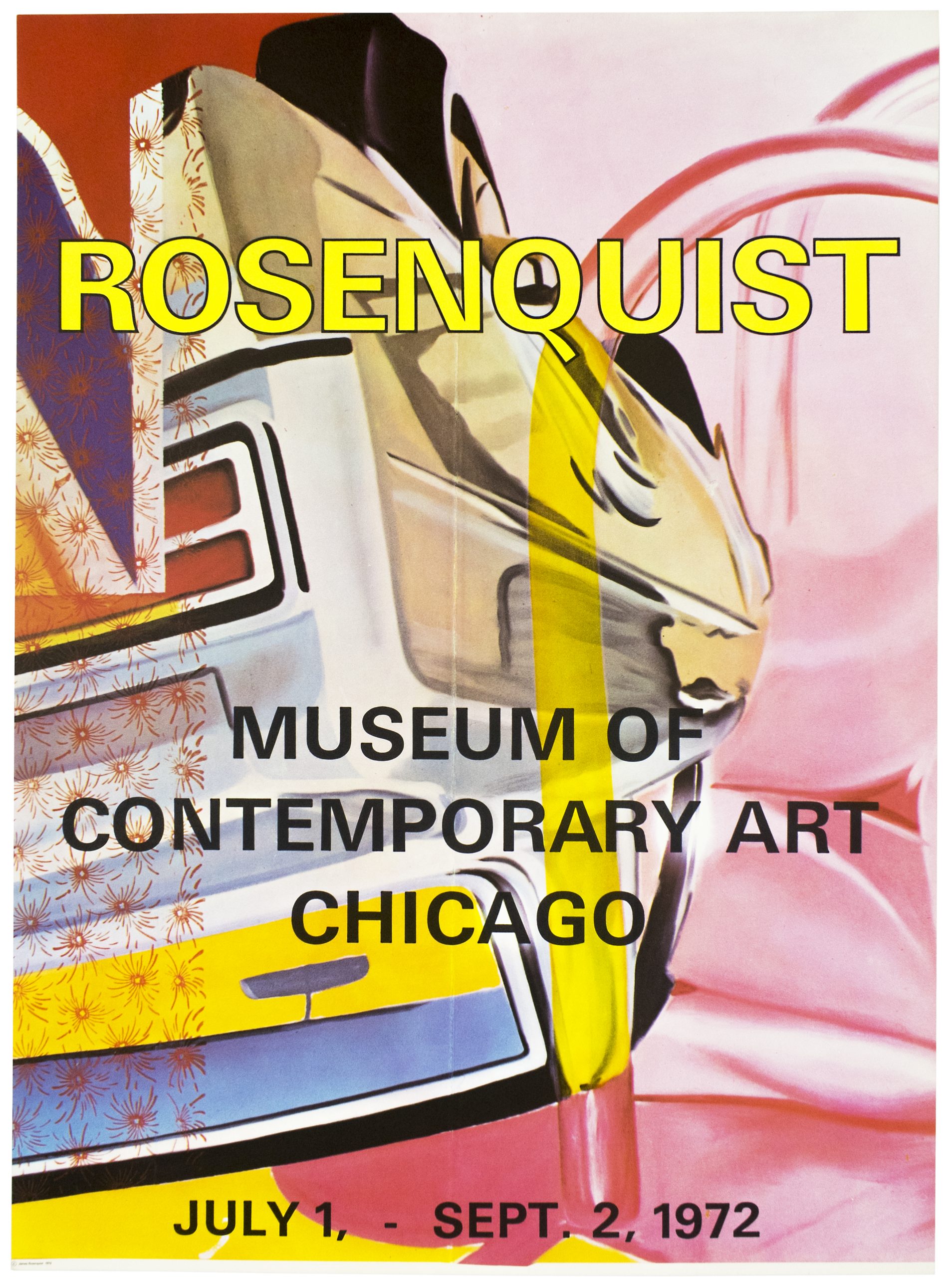 Museum of Contemporary Art Chicago 1972 by James Rosenquist