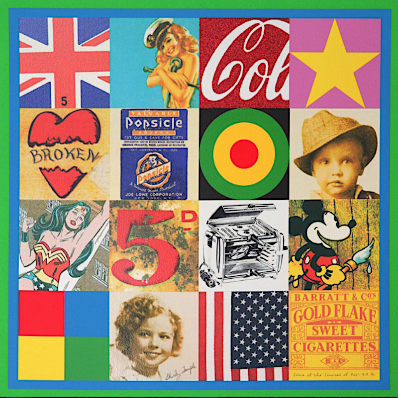 Some of the Sources of Pop Art IV by Peter Blake