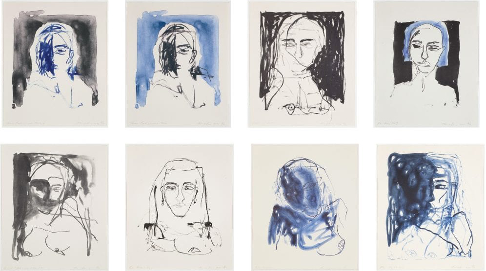 These Feelings Were True (Set of 8) by Tracey Emin