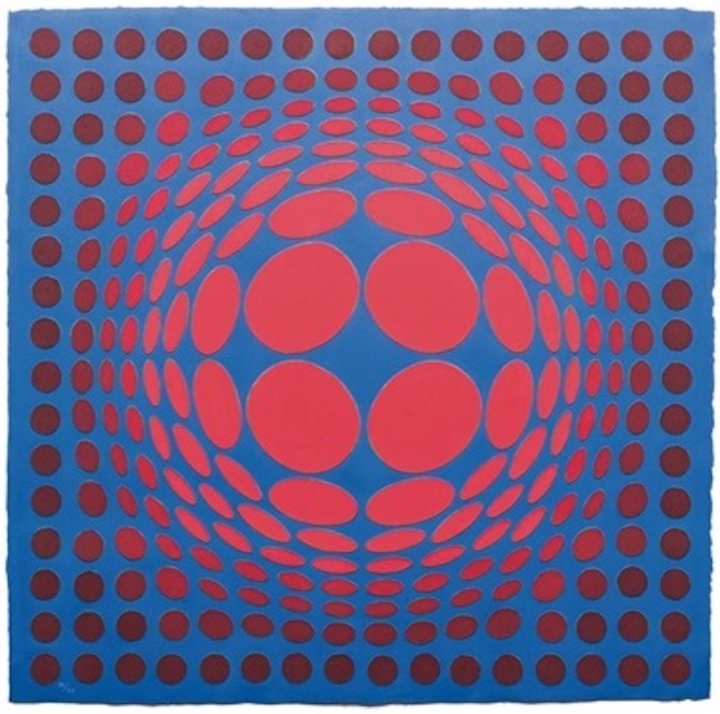 Sinlag ii by Victor Vasarely