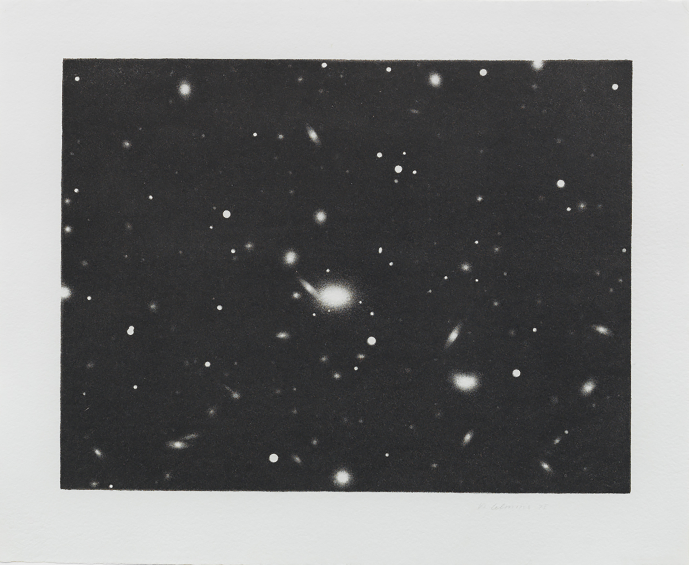 Untitled (Galaxy) by Vija Celmins