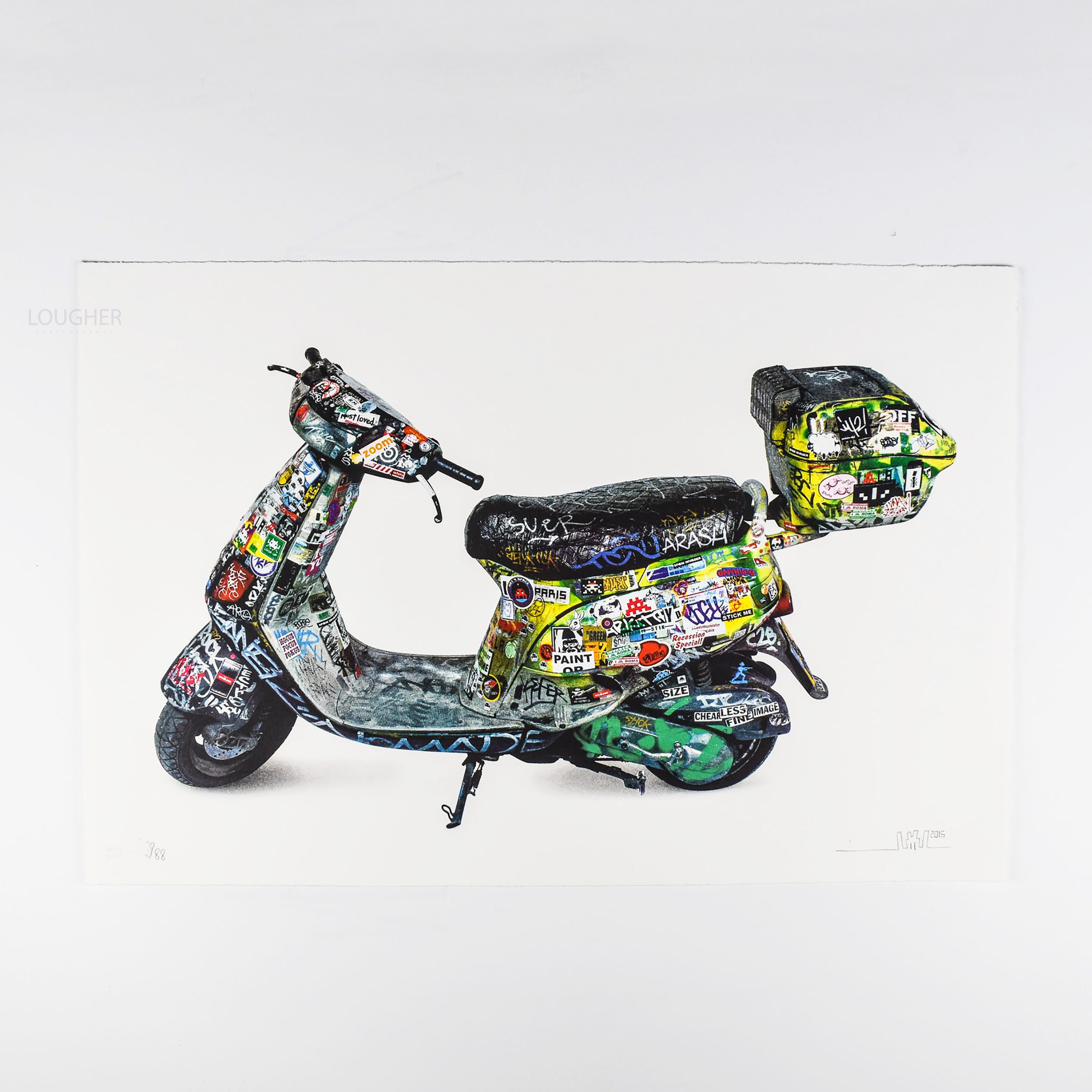 Scooter by Invader