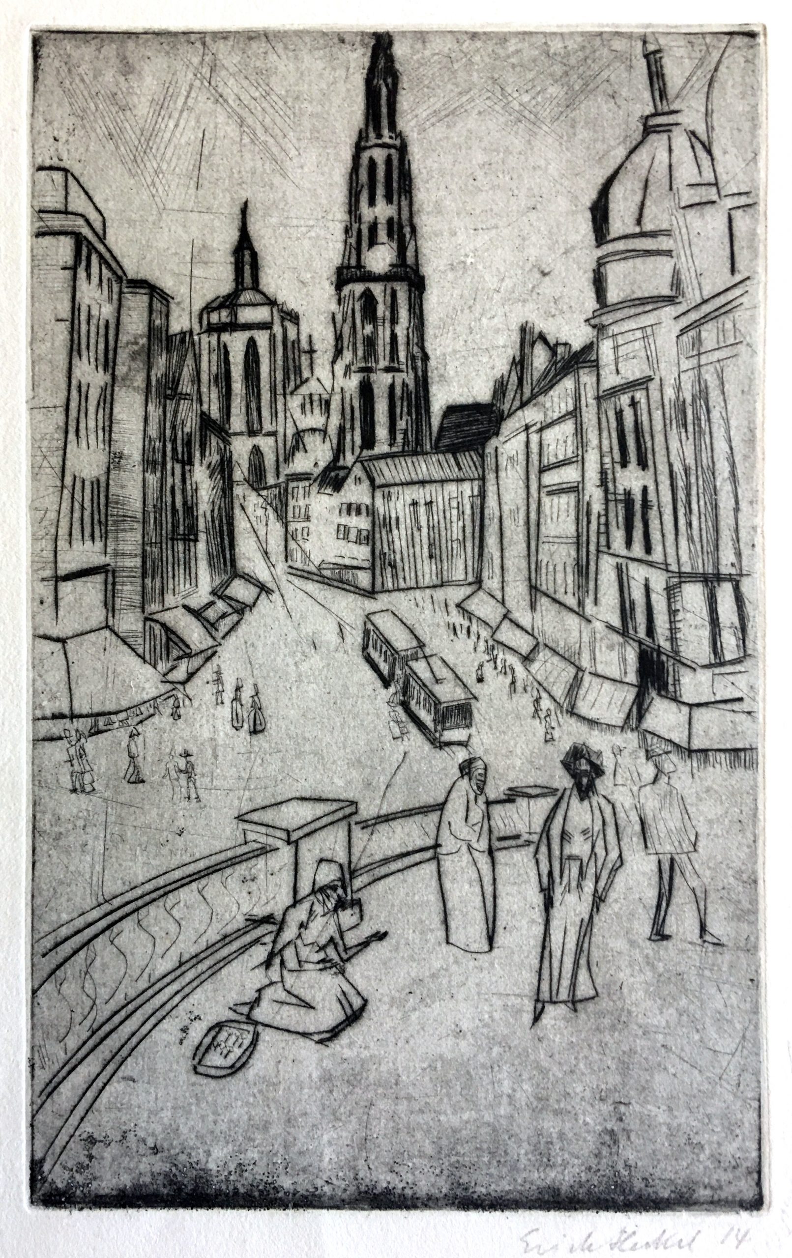 Antwerp by Erich Heckel